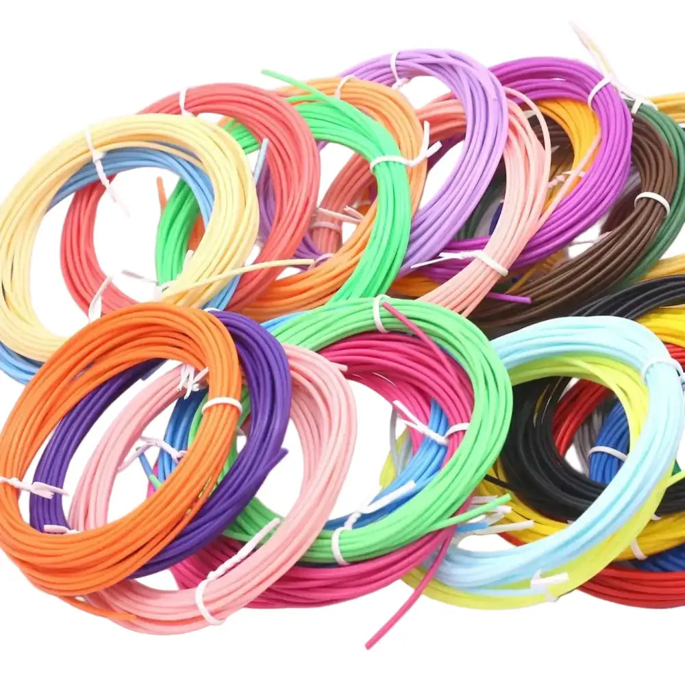 PLA 3D Pen Filament 50m – 10 Colours with Copy Painting Album - Filament - SS