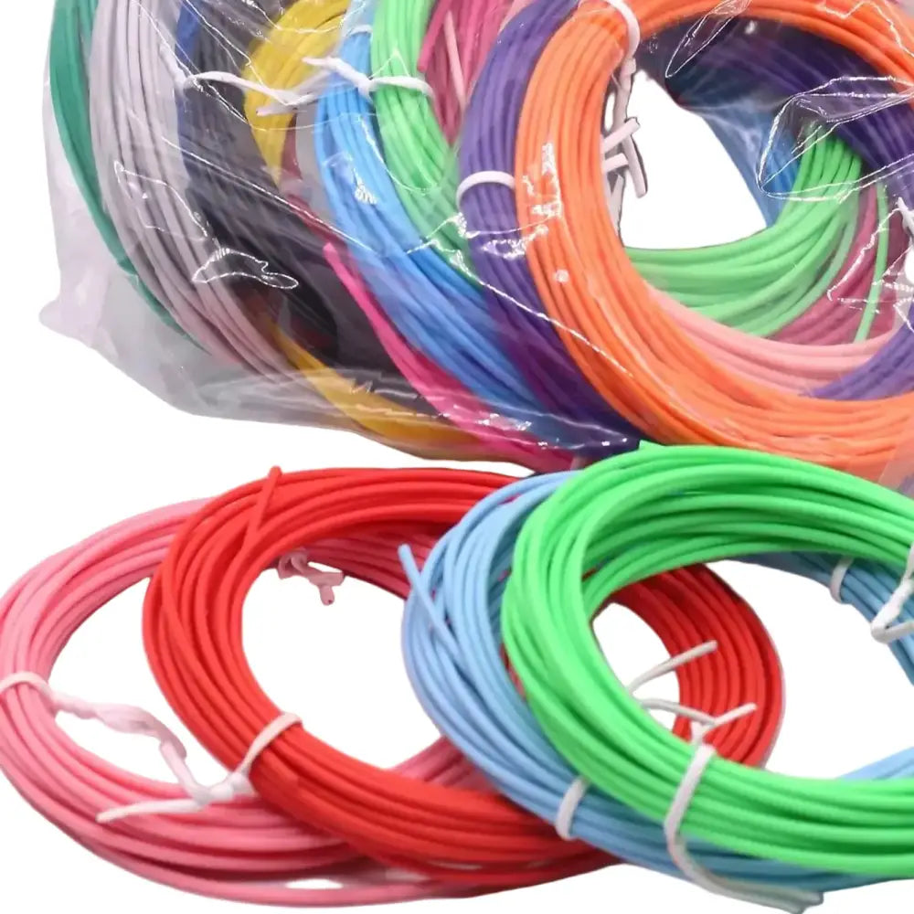 PLA 3D Pen Filament 50m – 10 Colours with Copy Painting Album - Filament - SS