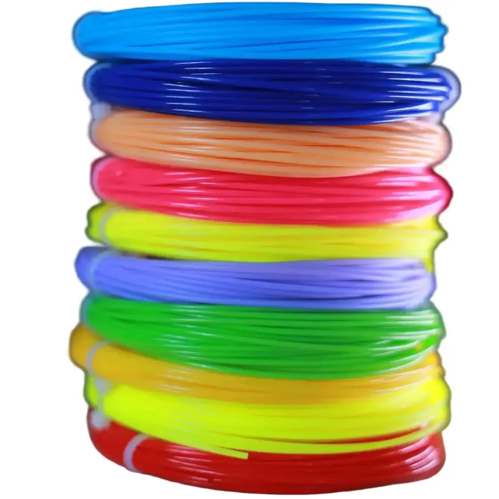 PLA 3D Pen Filament 50m – 10 Colours with Copy Painting Album - Filament - SS