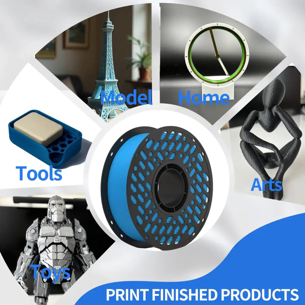 PLA 3D Printer Filament 1.75mm (200g) – High Toughness & Heat Resistant - SS