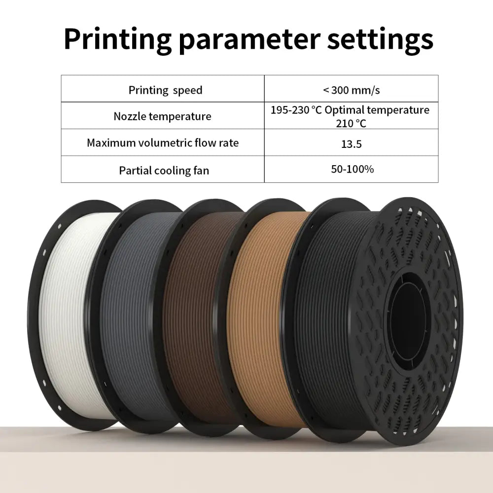 PLA 3D Printer Filament 1.75mm (200g) – High Toughness & Heat Resistant - SS