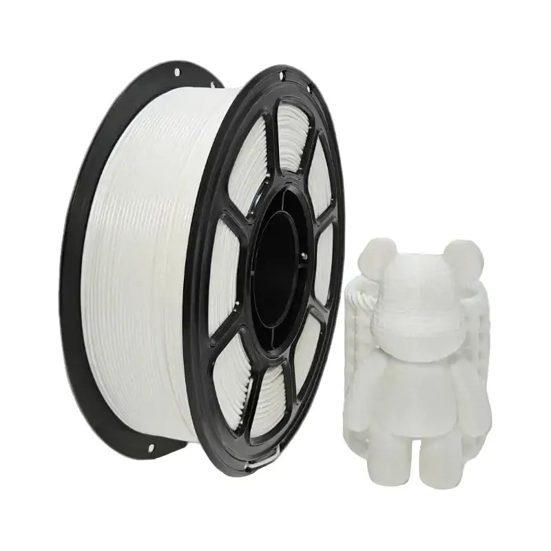 PLA+ High-Speed 3D Printer Filament 1.75mm (1KG) (different colours available) - White / Filament - HBC