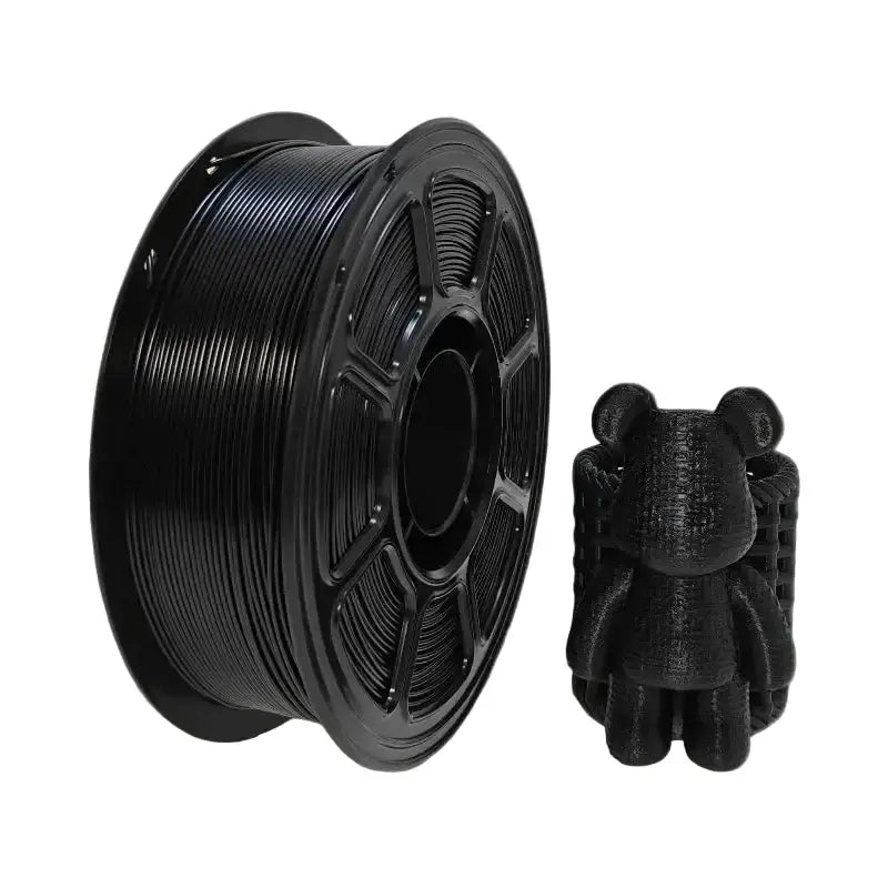 PLA+ High-Speed 3D Printer Filament 1.75mm (1KG) (different colours available) - Black / Filament - HBC