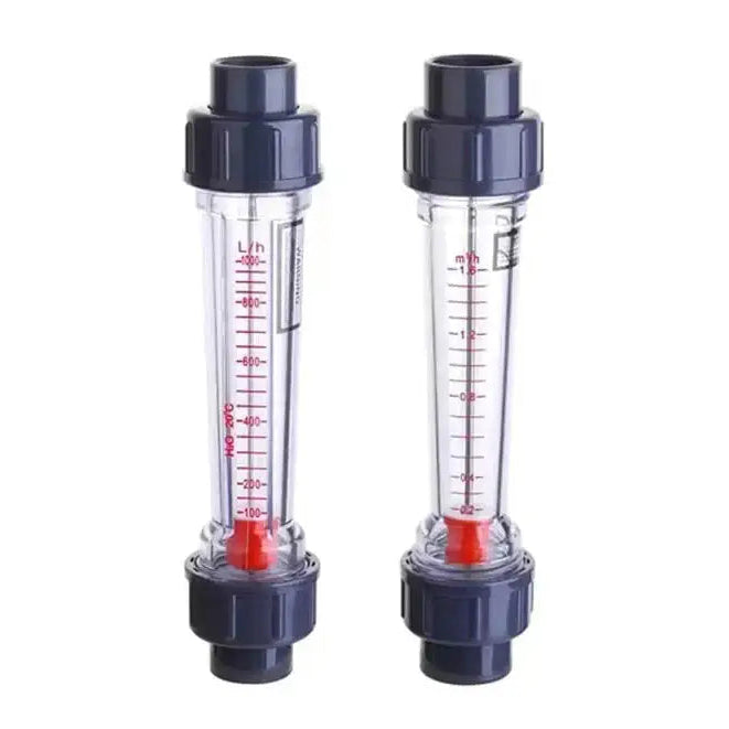 Plastic UPVC Liquid Flowmeter Rotameter for Pipeline (different types available) - DN15(10-100 L) - SS