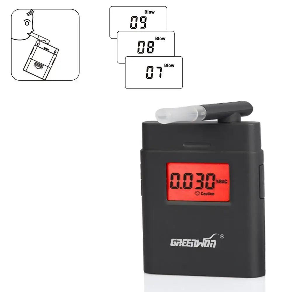 Police Alcohol Tester – Breathalyzer - Alcohol Tester - HBC