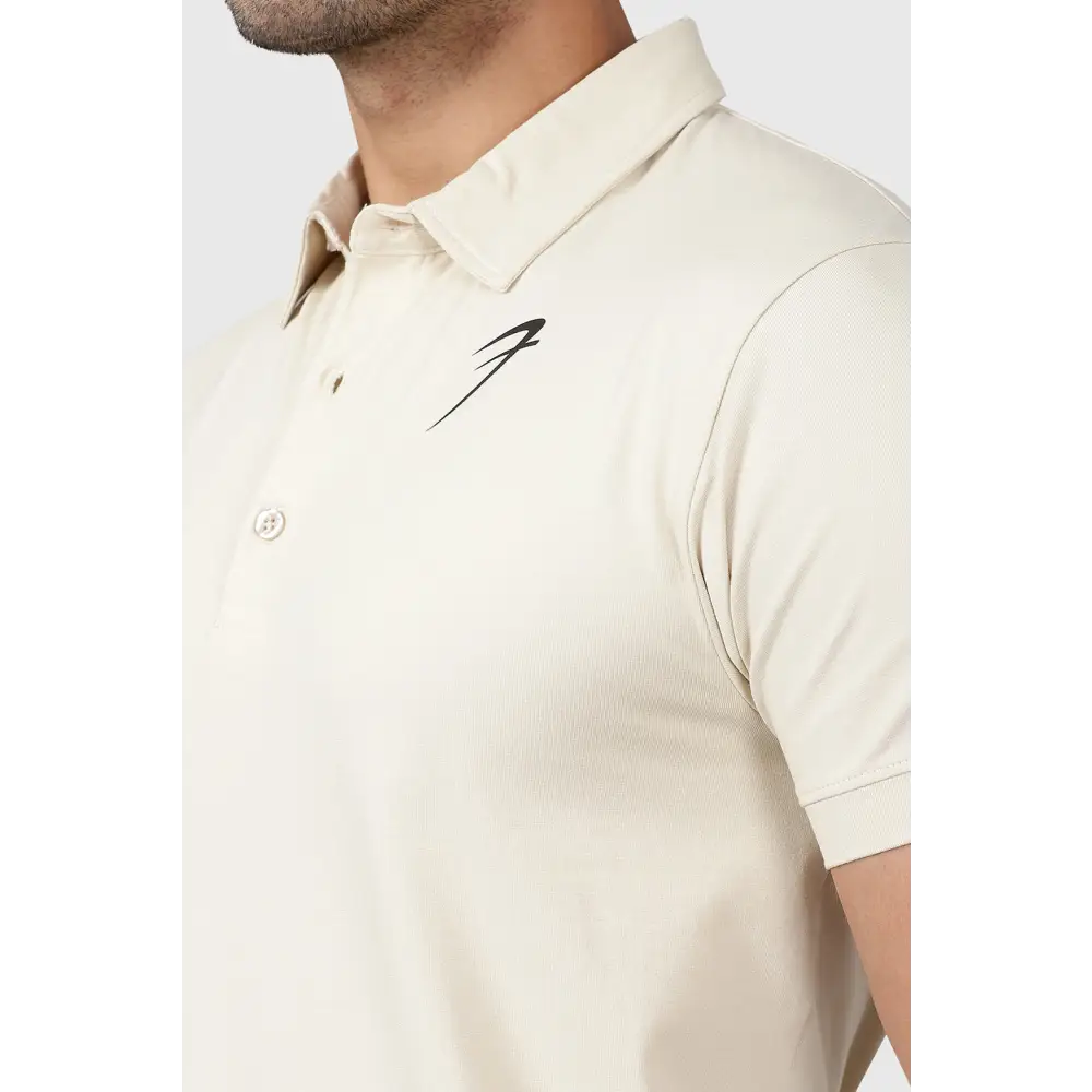 Polo T-shirt Beige - Tshirts