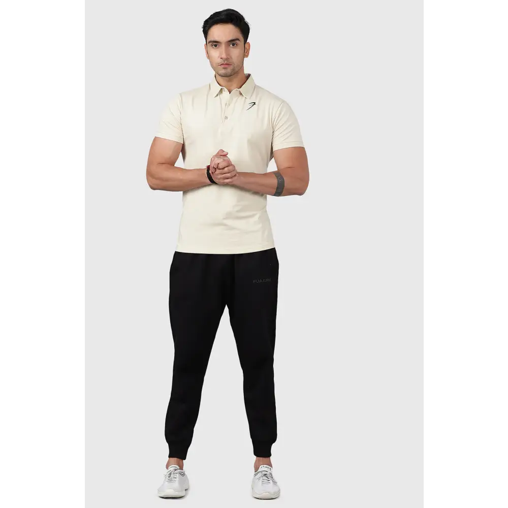 Polo T-shirt Beige - Tshirts