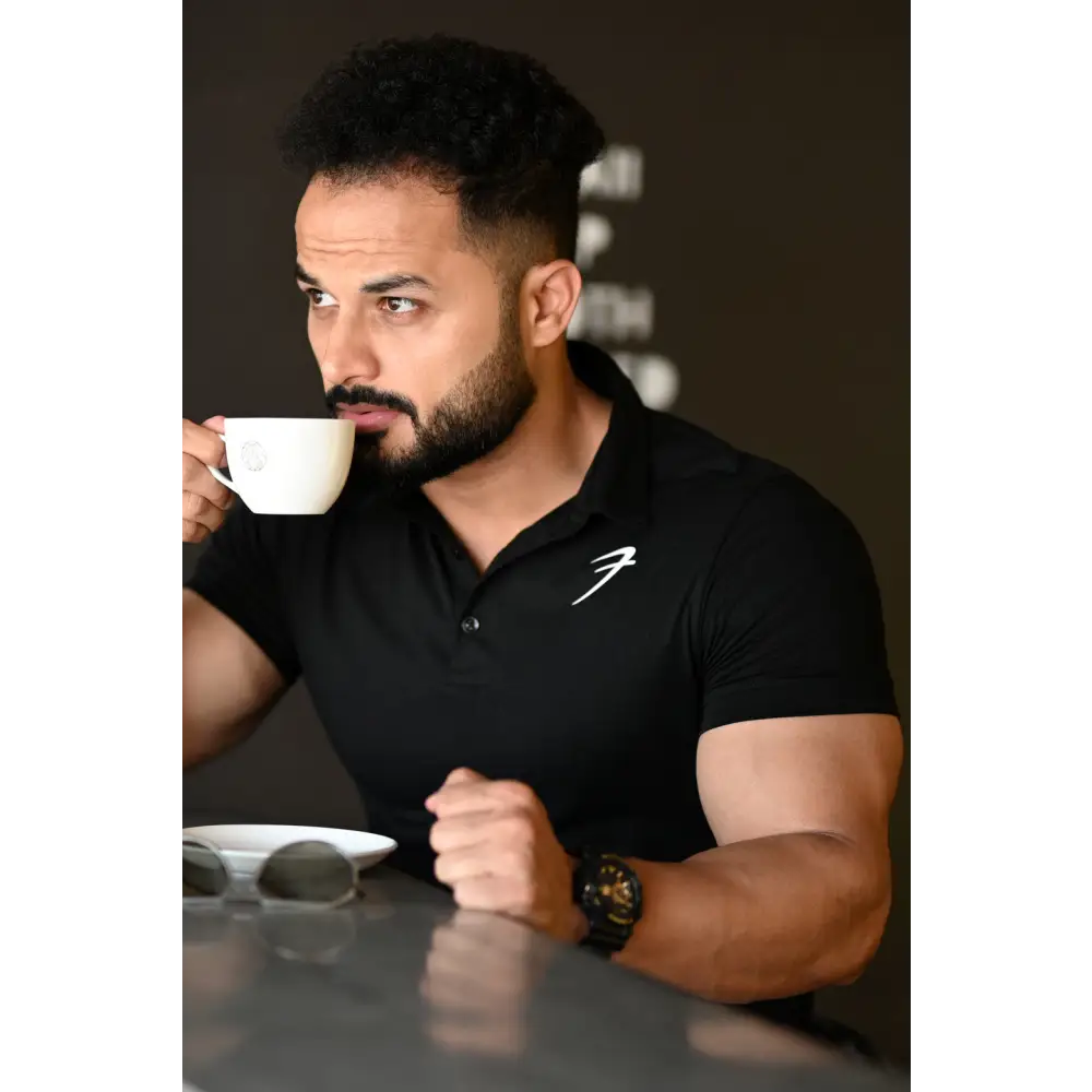 Polo T-shirt Black - Tshirts