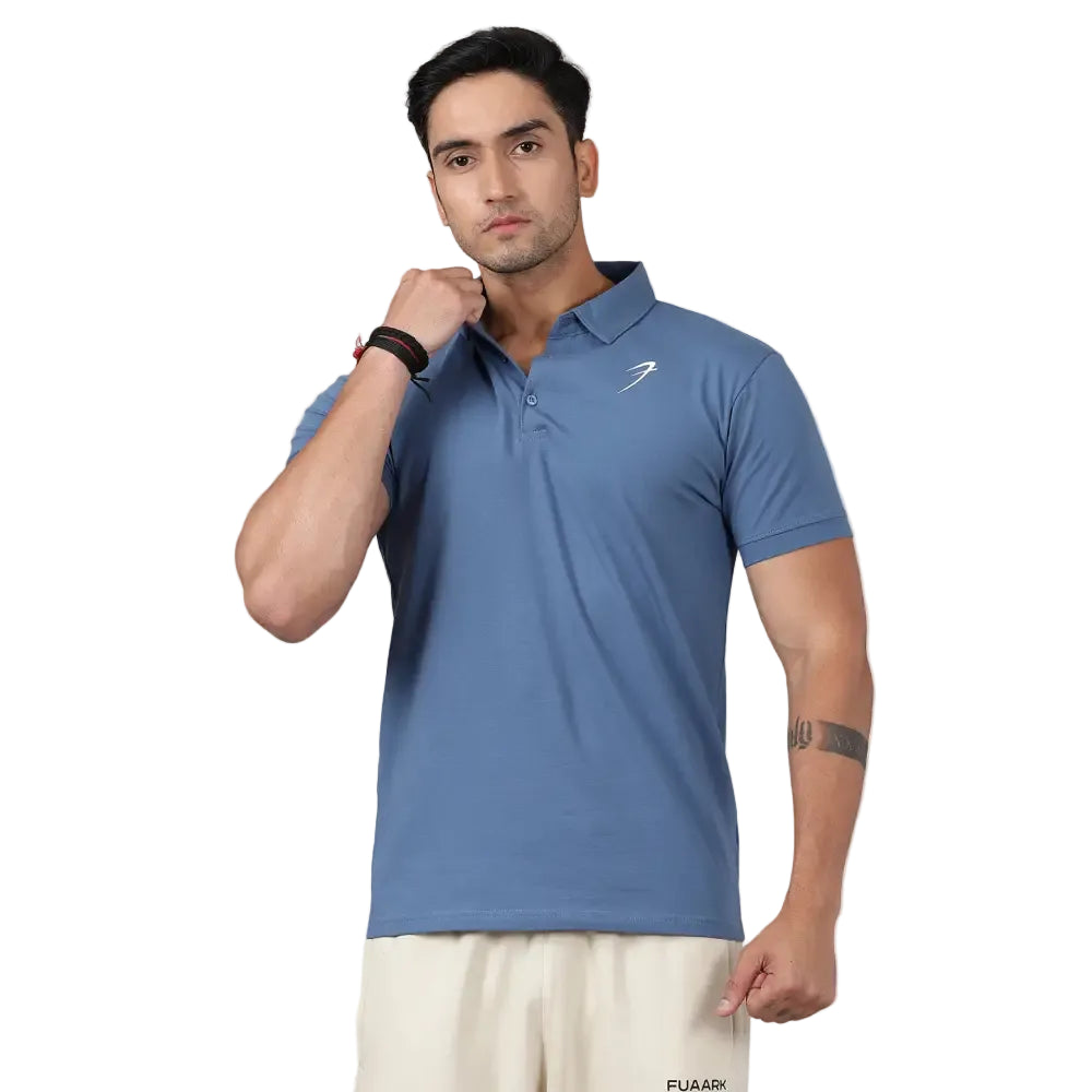 Polo T-shirt Dusk Blue - Tshirts