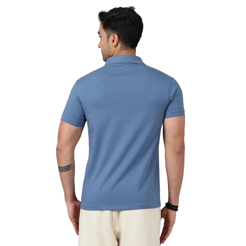 Polo T-shirt Dusk Blue - Tshirts
