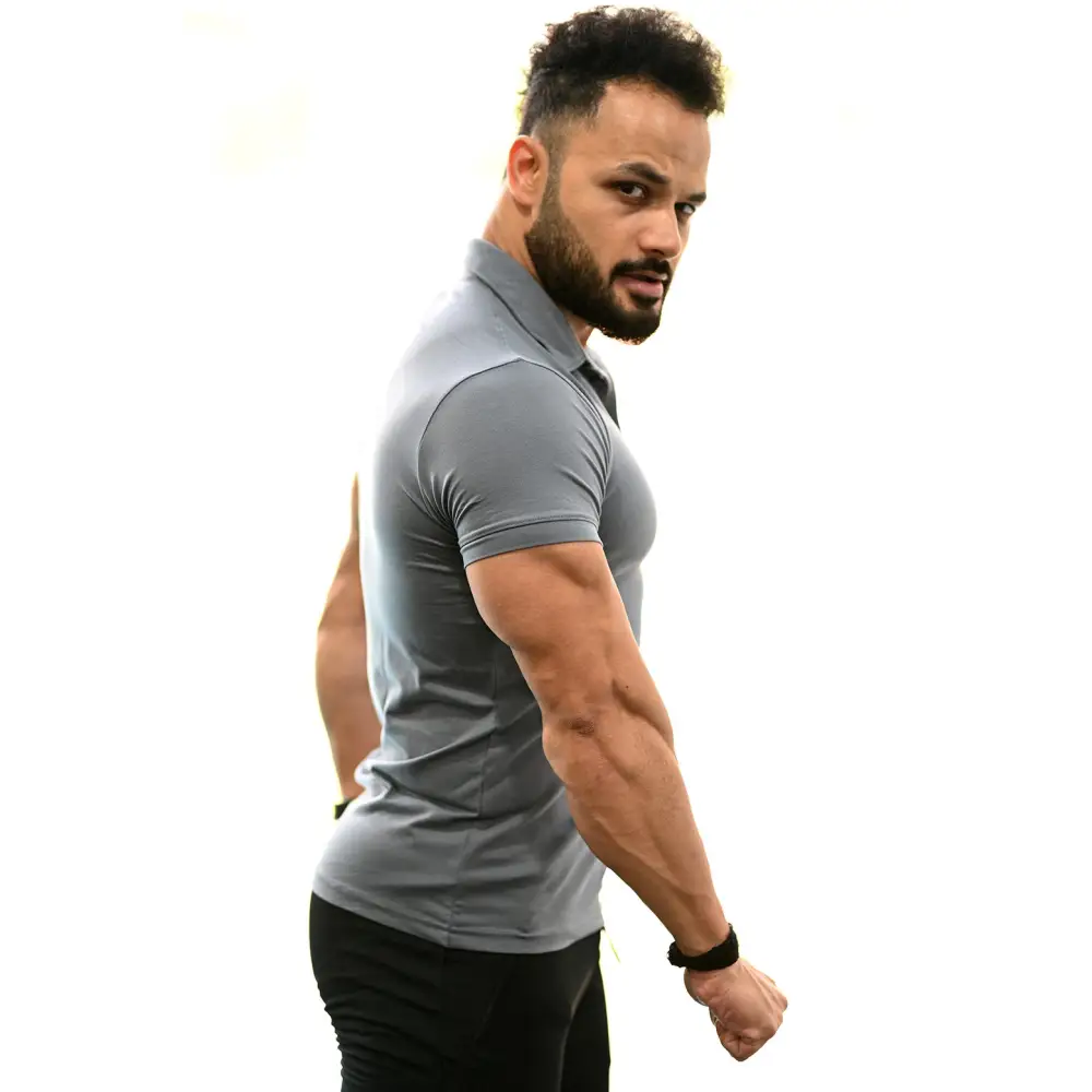 Polo T-shirt Grey - Tshirts