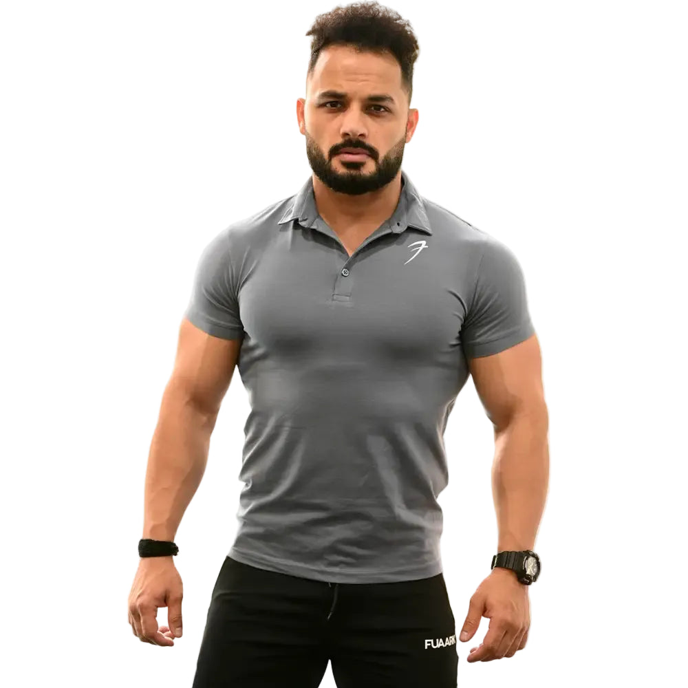 Polo T-shirt Grey - Tshirts