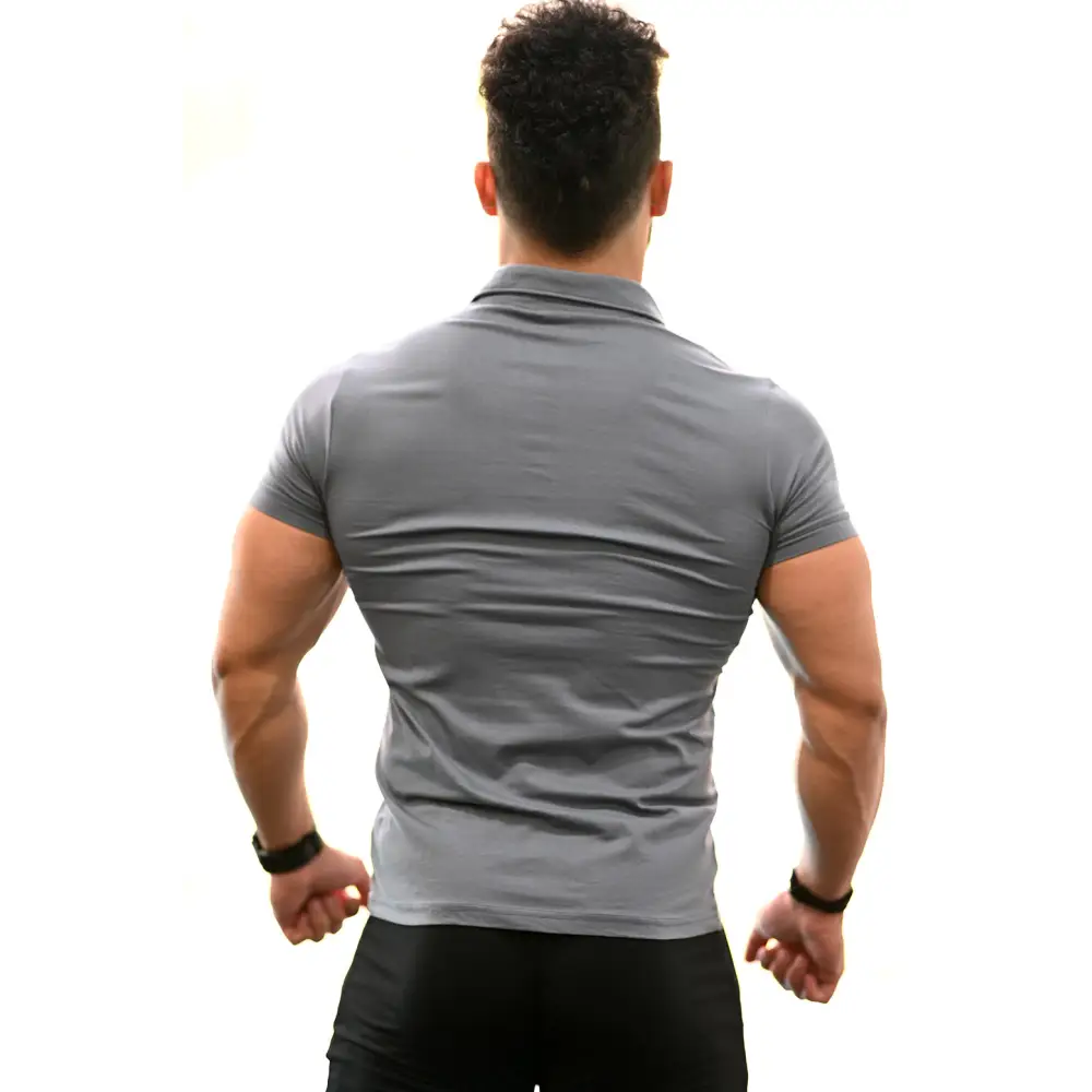 Polo T-shirt Grey - Tshirts