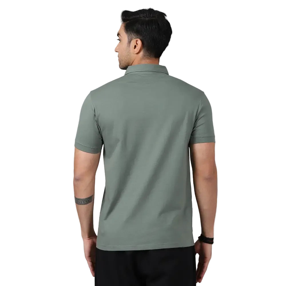 Polo T-shirt Sage Green - Tshirts