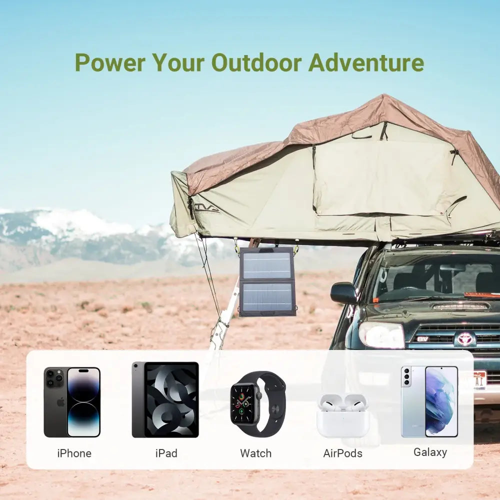 Portable 10W Solar Panel USB Output - 5V10W / Solar Charger - SS