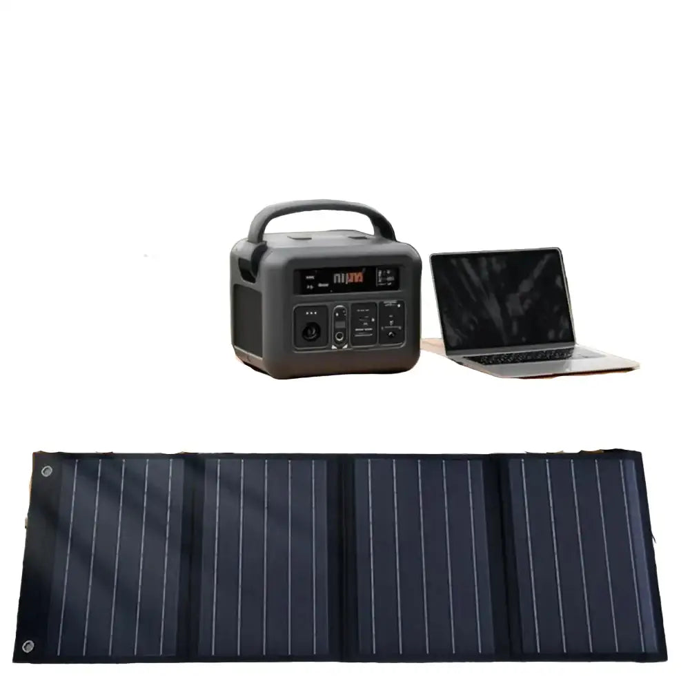 Portable 120W Solar Charging Panel Waterproof - 120W / Solar Panel - SS