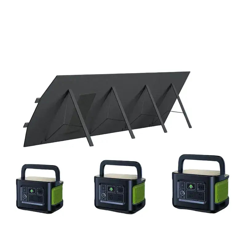 Portable 2000W Solar Charger with Bag - SS
