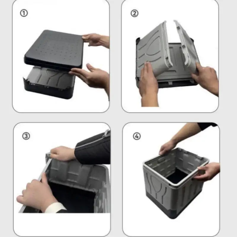Portable 4-in-1 Outdoor Camping Toilet – Foldable & Odor-Proof - SS