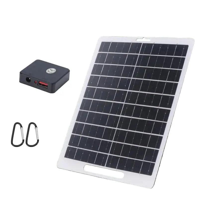 Portable 6V 10W Solar Charger Panel - 10W / Mobile Phone Charging Bank - SS