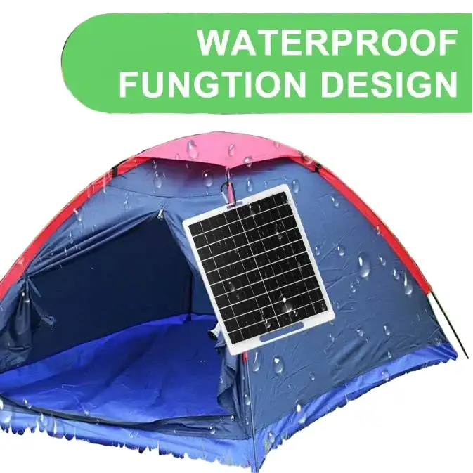 Portable 6V 10W Solar Charger Panel - 10W / Mobile Phone Charging Bank - SS