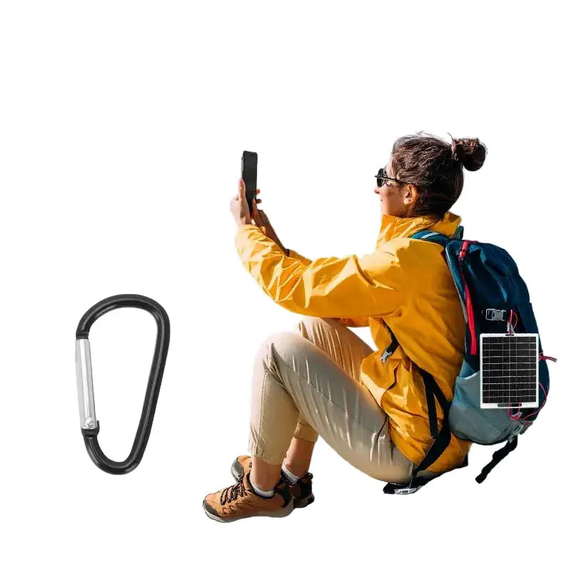 Portable 6V 10W Solar Charger Panel - 10W / Mobile Phone Charging Bank - SS