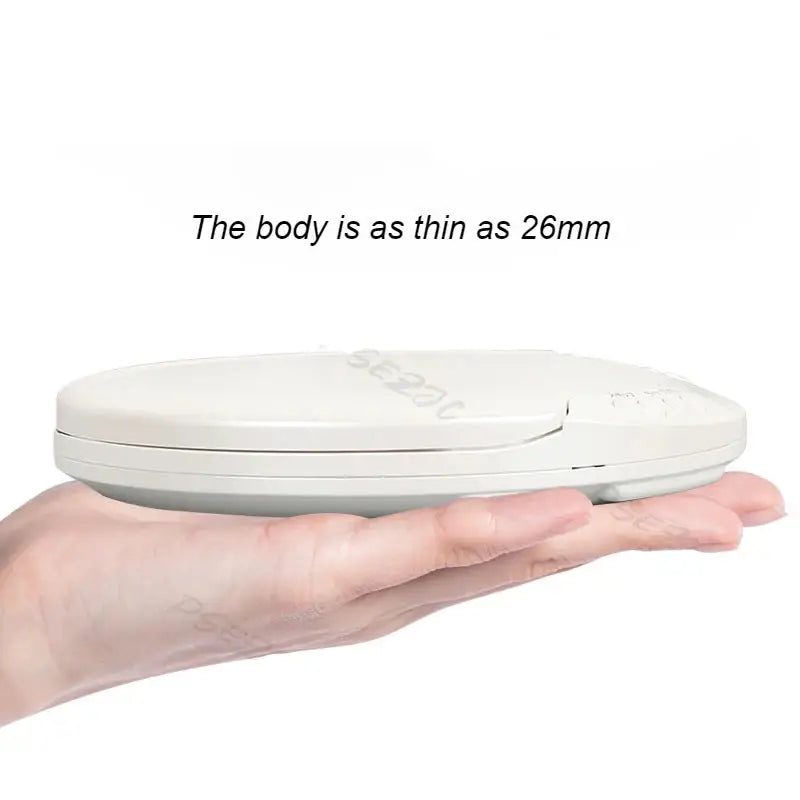 Portable Bluetooth CD Player with Display (Black & White) - SS