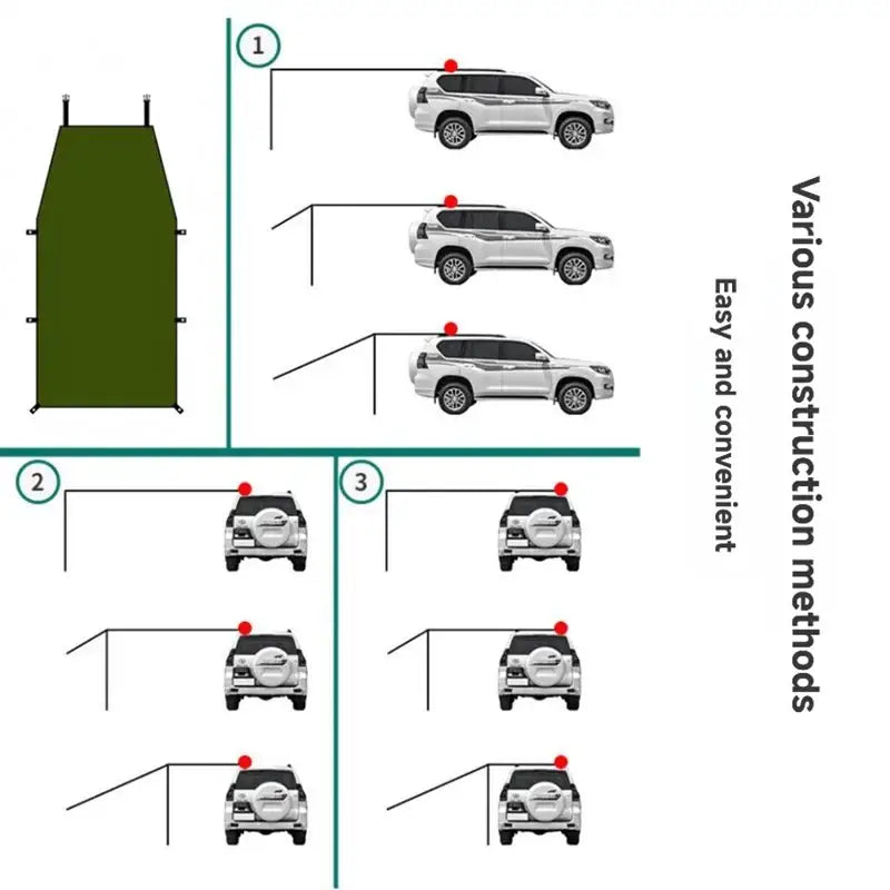 Portable Car Awning - SS