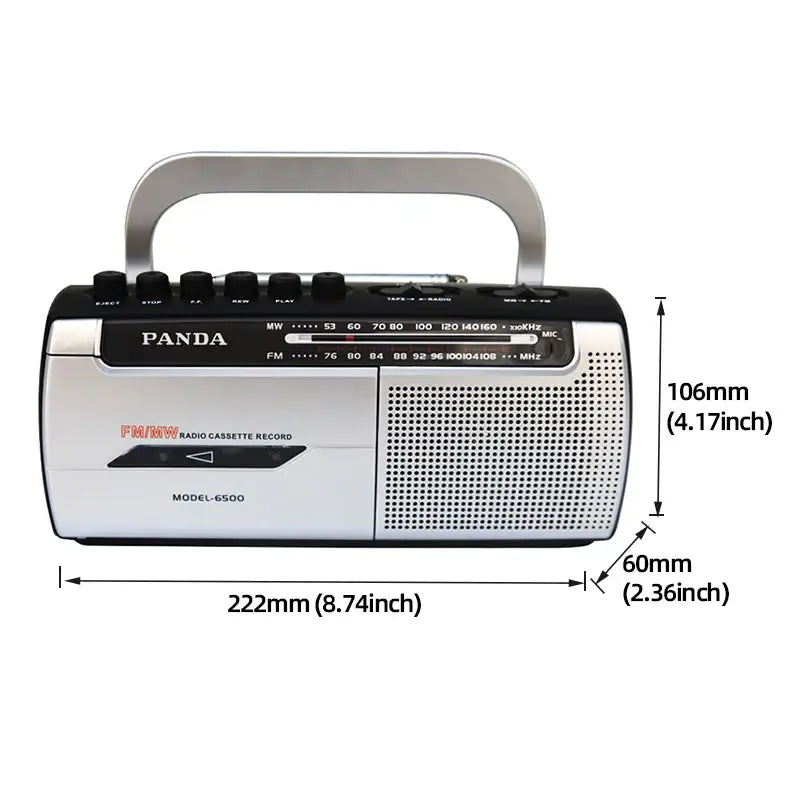 Portable Cassette Player with FM Radio - Cassette Player - SS