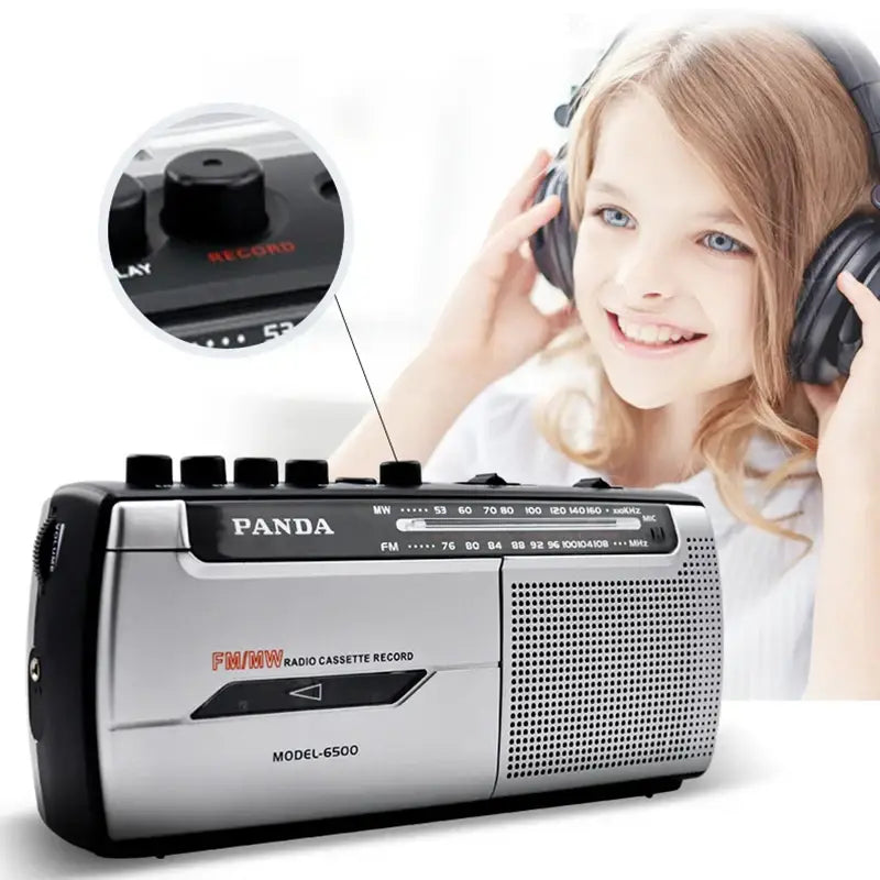 Portable Cassette Player with FM Radio - Cassette Player - SS