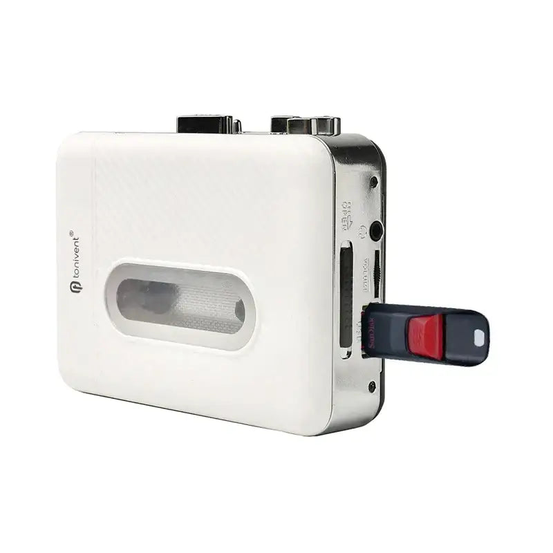 Portable Cassette Tape to MP3 Converter USB Cassette Player Capture Recorder Tape Player Convert Tapes to U-Disk