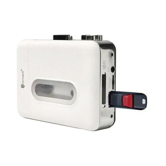 Portable Cassette Tape to MP3 Converter USB Cassette Player Capture Recorder Tape Player Convert Tapes to U-Disk