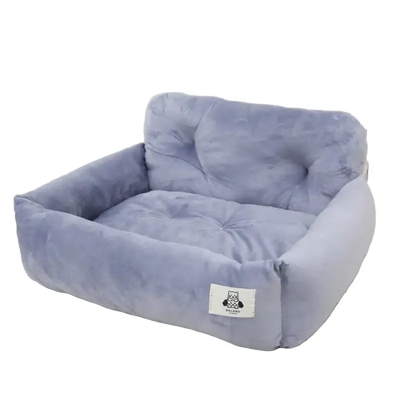 Portable Dog Car Cushion & Bed (2 design available) - Grey / 55x40x30 CM - SS