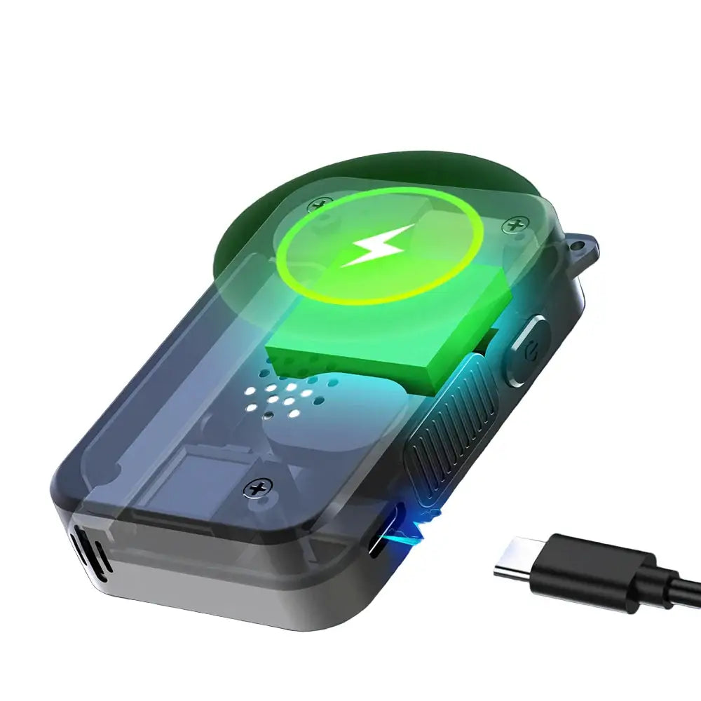 Portable Electrochemical Alcohol Tester – Professional Breathalyzer with LCD Display - Black / Breathalyzer - HBC