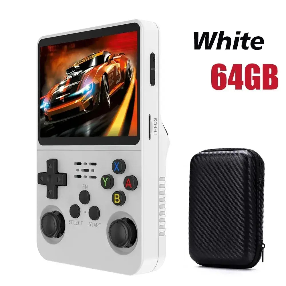 Portable Handheld Console (available with different colours and storage options) - 64G White with bag - 9eight5