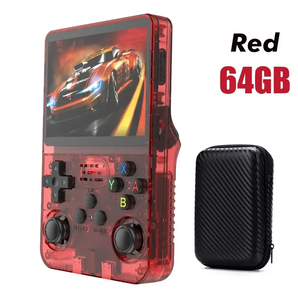 Portable Handheld Console (available with different colours and storage options) - 64G Red with bag 1 - 9eight5