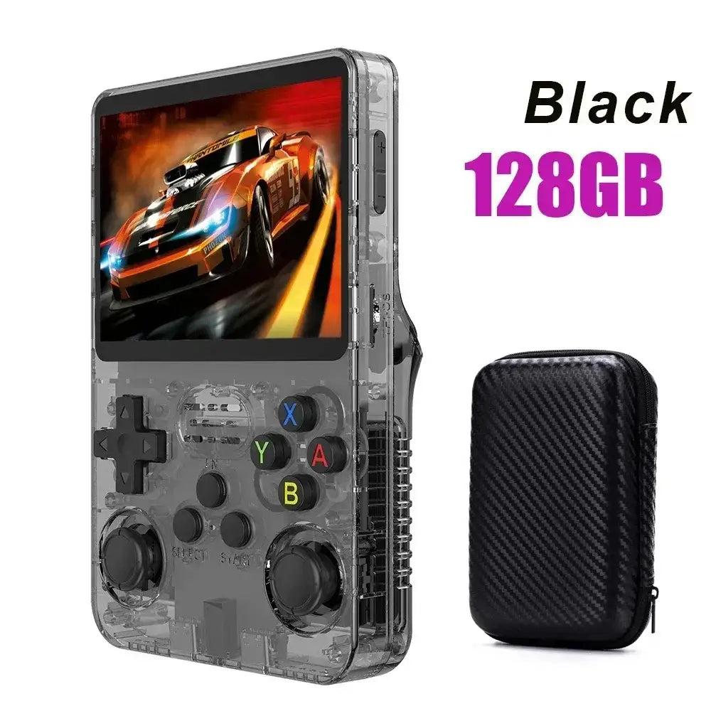 Portable Handheld Console (available with different colours and storage options) - 128G Black with bag - 9eight5
