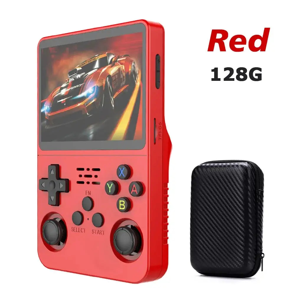 Portable Handheld Console (available with different colours and storage options) - 128G Red with bag 1 - 9eight5
