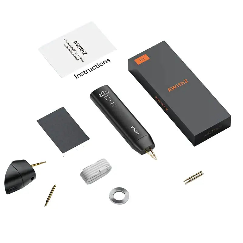 Portable Handheld Spot Welder for 18650 Batteries - H1 with welding pin / Welding Machine - HBC