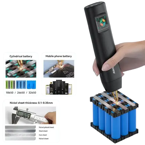 Portable Handheld Spot Welder for 18650 Batteries - HBC