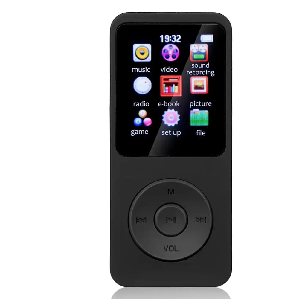 Portable MP3 Player With LCD Digital Display FM Radio Video Hifi MP3 Player E-books Support Bluetooth Lossless Music