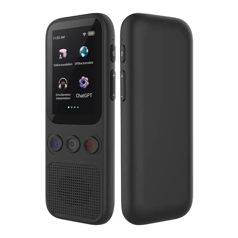 Portable Offline Language Translator (138 Languages) - Black / Language Translator - HBC