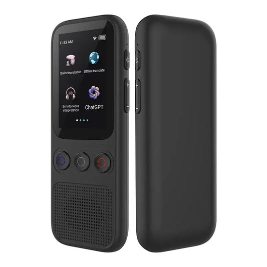 Portable Offline Language Translator (138 Languages) - Black / Language Translator - HBC