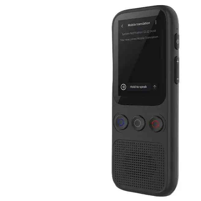 Portable Offline Language Translator (138 Languages) - Black / Language Translator - HBC