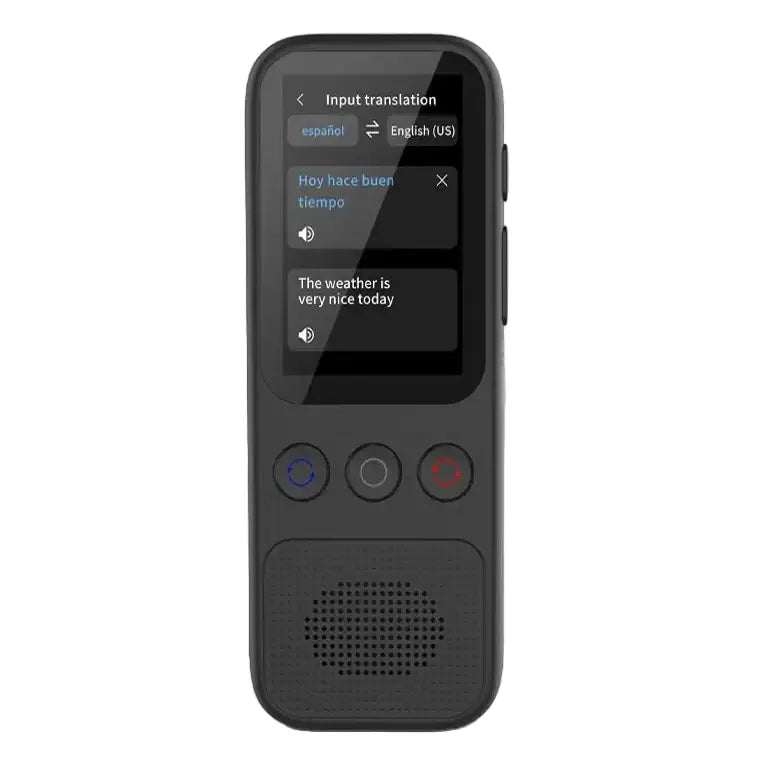 Portable Offline Language Translator (138 Languages) - Black / Language Translator - HBC