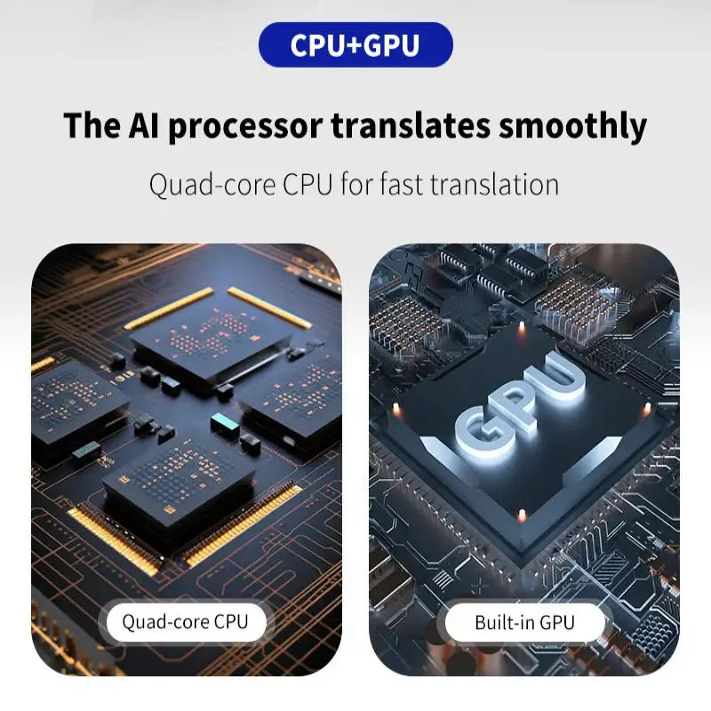 Portable Offline Language Translator (138 Languages) - Black / Language Translator - HBC