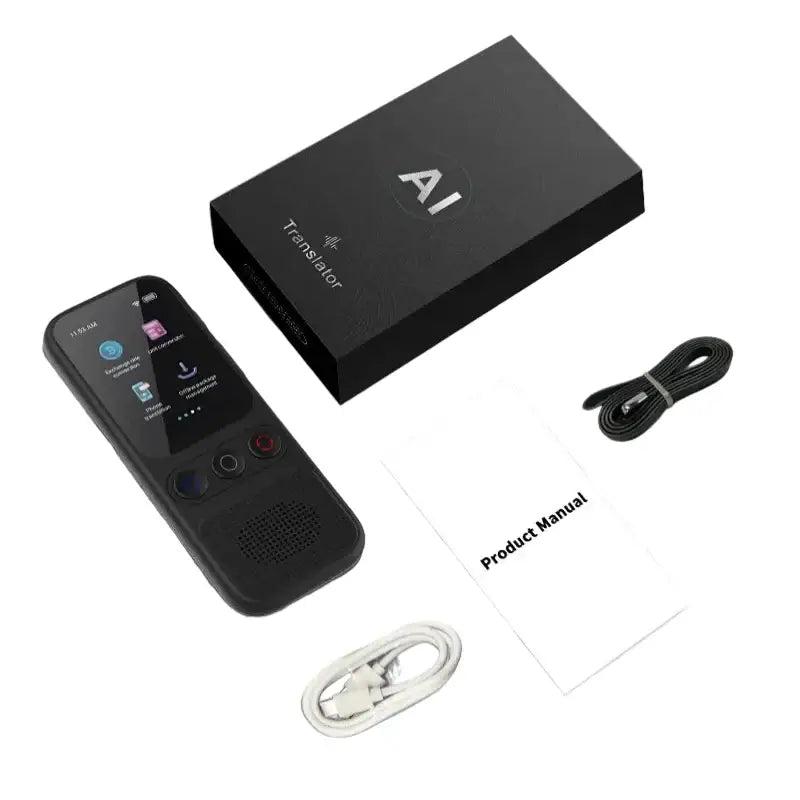 Portable Offline Language Translator (138 Languages) - Black / Language Translator - HBC