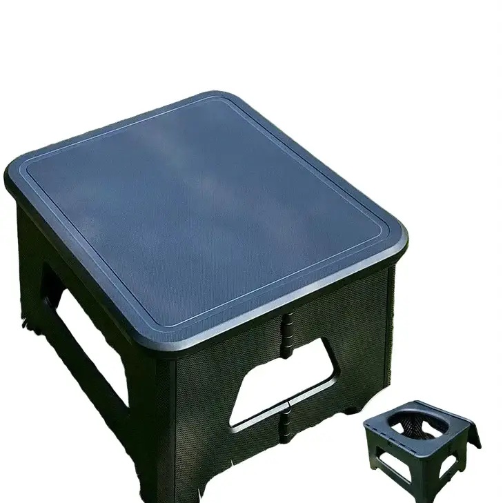 Portable Outdoor Camping Toilet Gadget - Black - 36.7x32x26cm / Mobile Toilet Equipment - SS