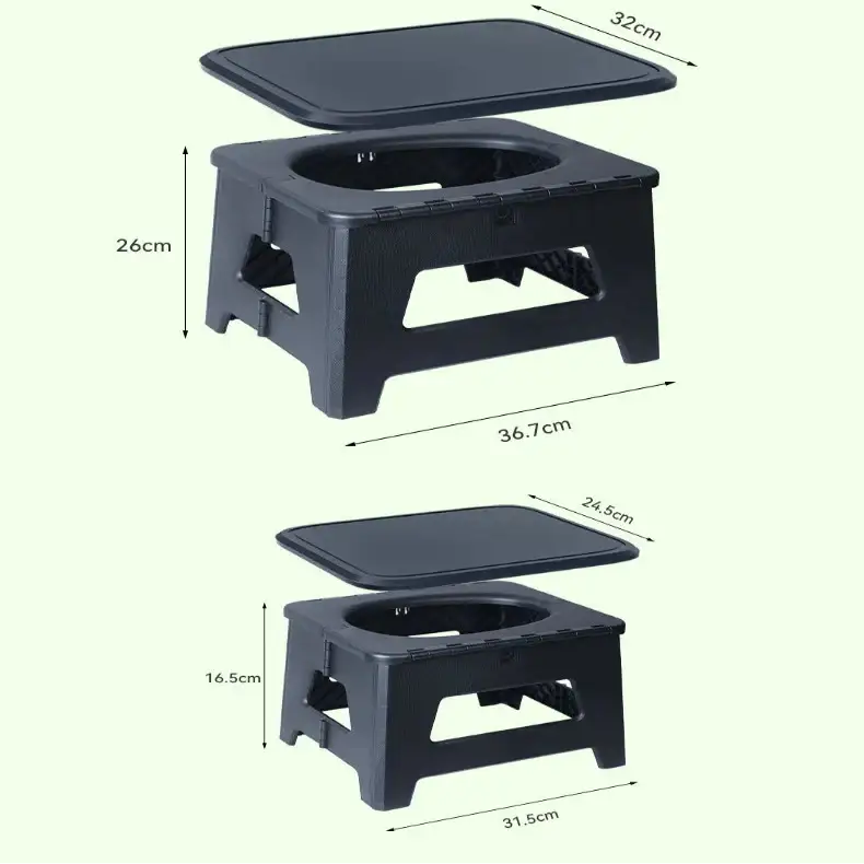 Portable Outdoor Camping Toilet Gadget - SS