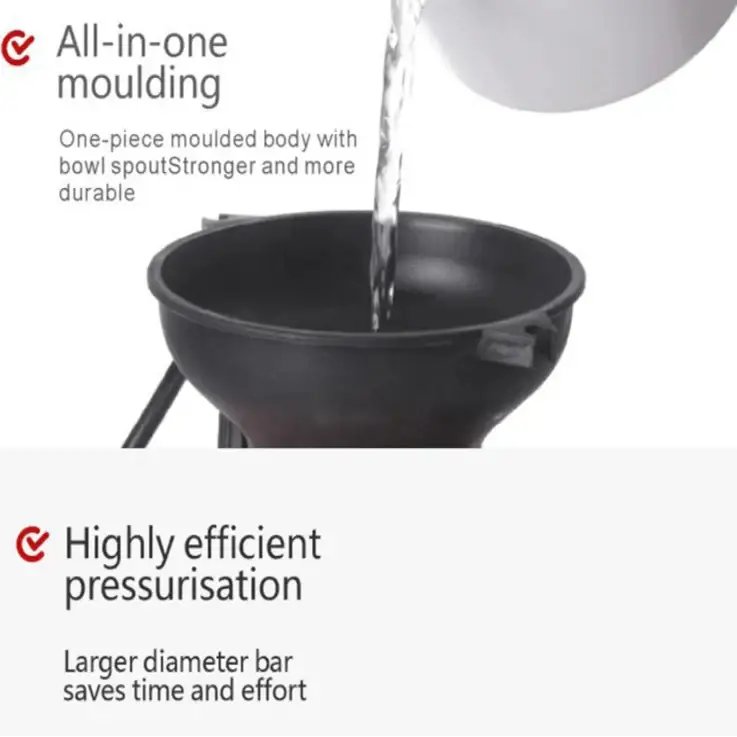 Portable Outdoor Manual Camping Shower – 3/5/8L with Hose - SS