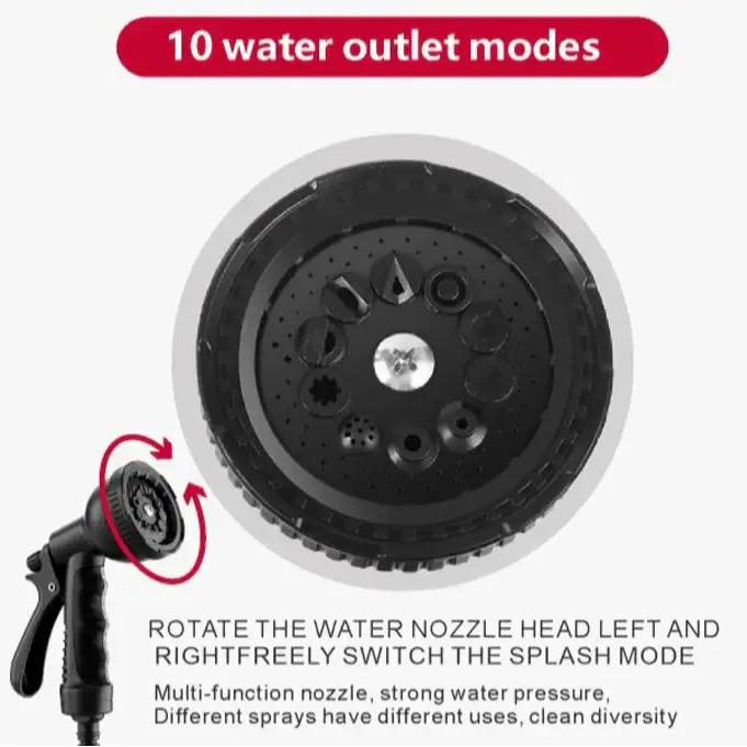 Portable Outdoor Manual Camping Shower – 3/5/8L with Hose - SS